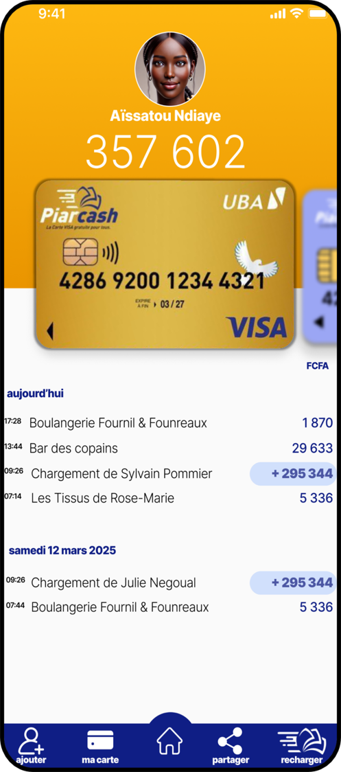 Application mobile PiarCash